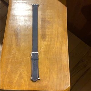 Navy Wraparound watch band for Apple 4 watch
